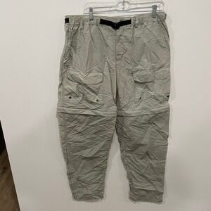 Vintage REI Men's Convertible Cargo Pants Size Large Hiking Outdoor Belted
